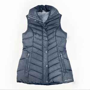 Eddie Bauer Gray Fleece-Lined vest
